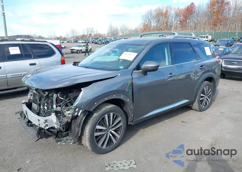 2023 Nissan Pathfinder Platinum 4Wd z USA, uszkodzony, nr VIN 5N1DR3DK4PC270745